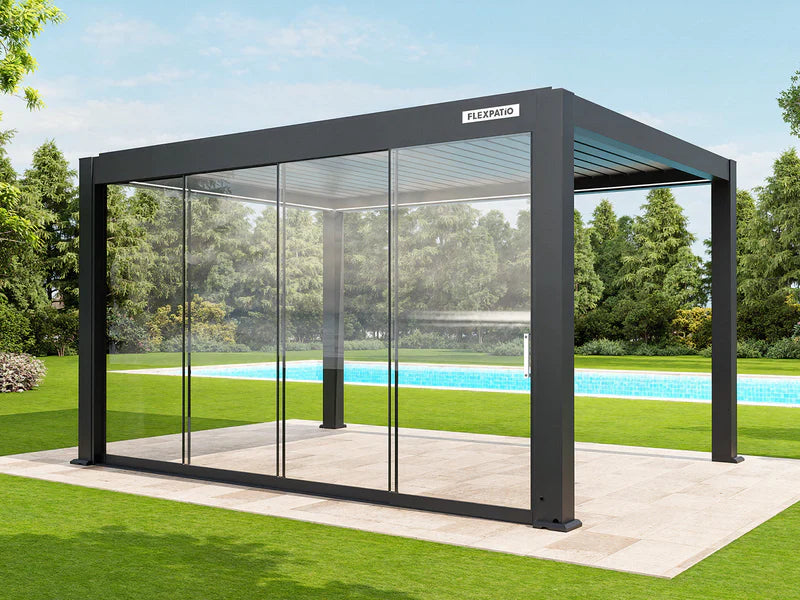 FlexPatio POWER+ Motorized Louvered Pergola