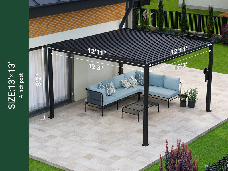 FlexPatio POWER+ Motorized Louvered Pergola