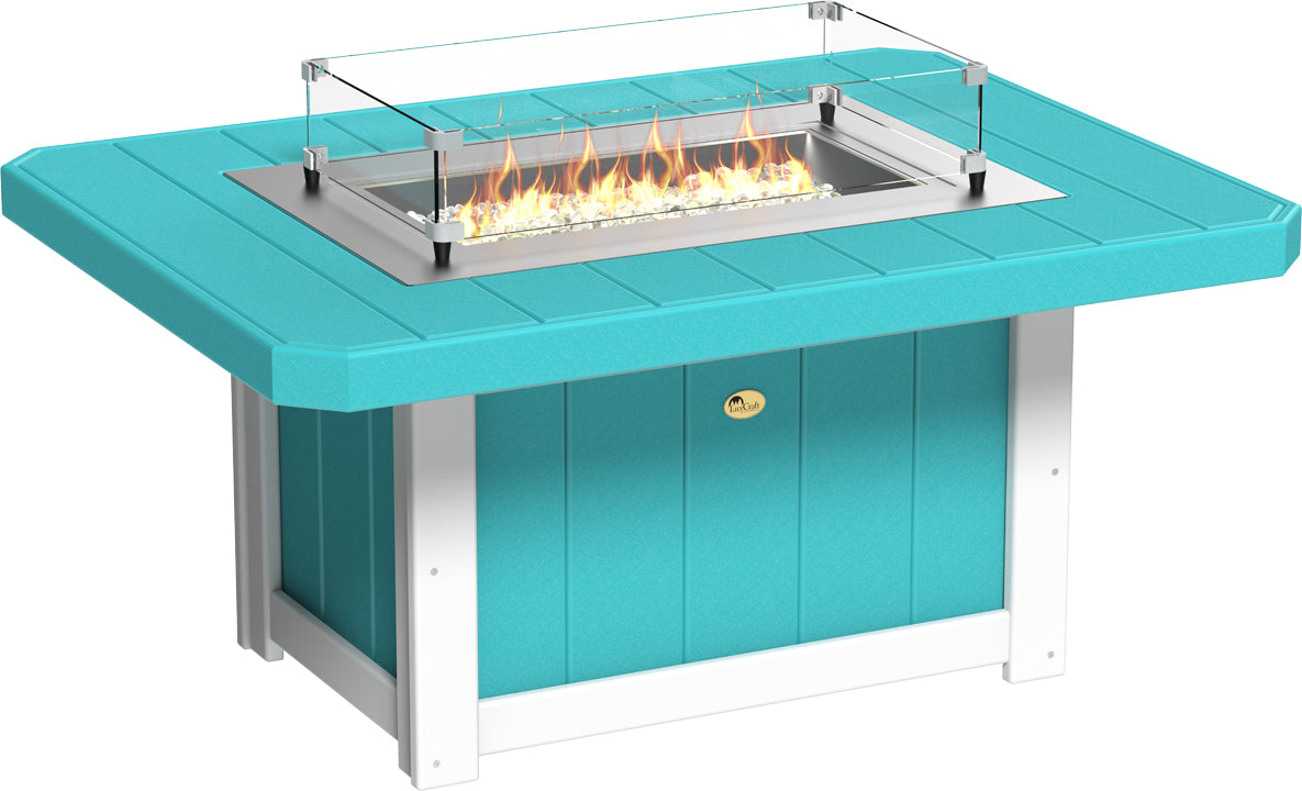LuxCraft Lumin 51" Rectangular Fire Pit