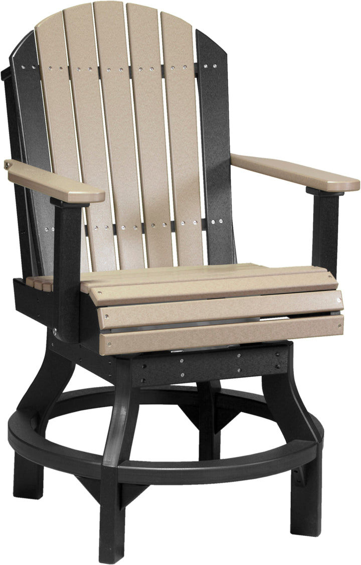 LuxCraft Deluxe Poly 41" Square Table Set #2