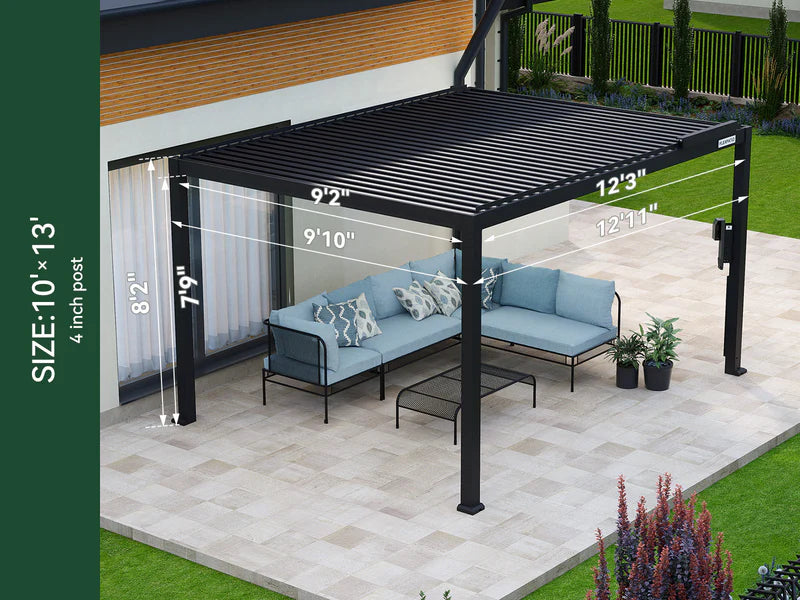 FlexPatio POWER+ Motorized Louvered Pergola