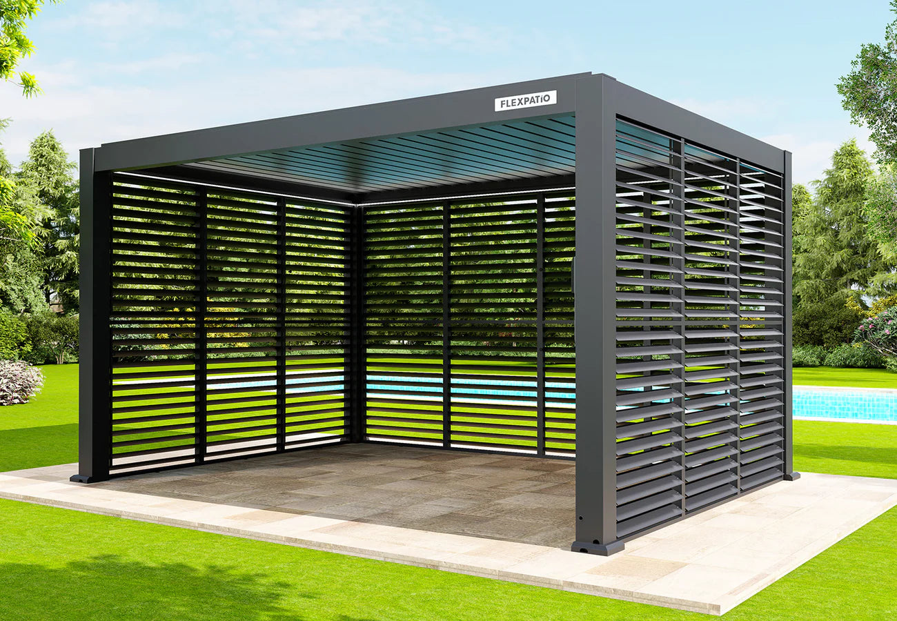 FlexPatio Privacy Shutter Wall