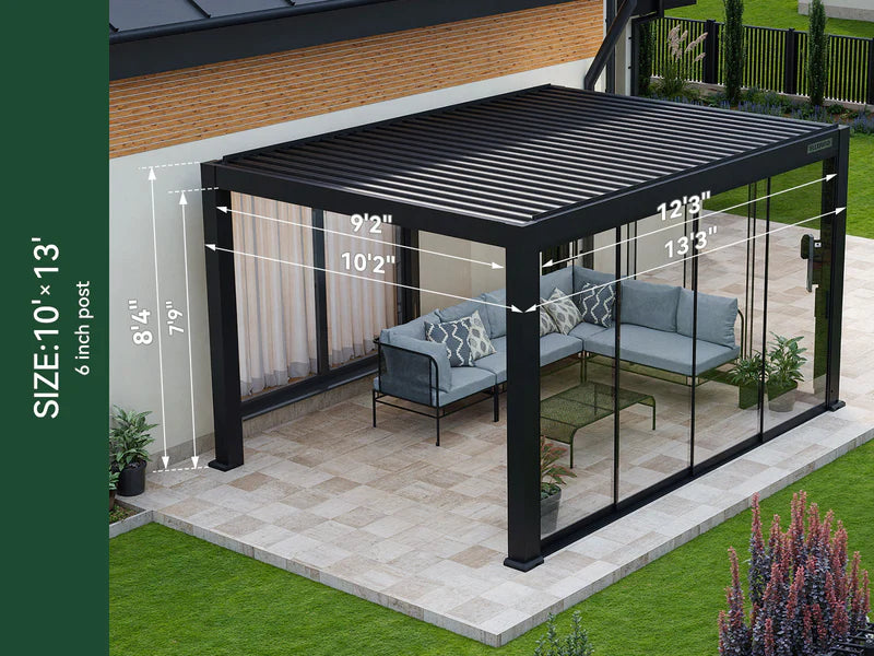 FlexPatio POWER+ Motorized Louvered Pergola