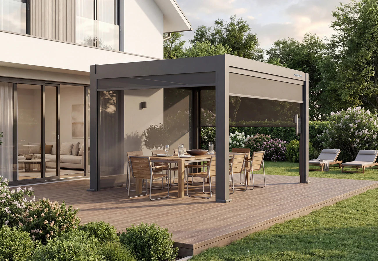 FlexPatio POWER+ Motorized Roller Shades