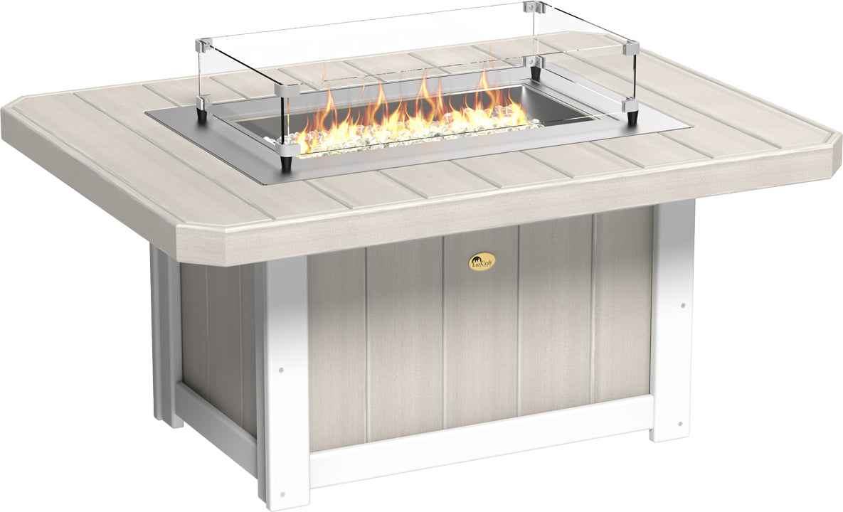 LuxCraft Lumin 51" Rectangular Fire Pit
