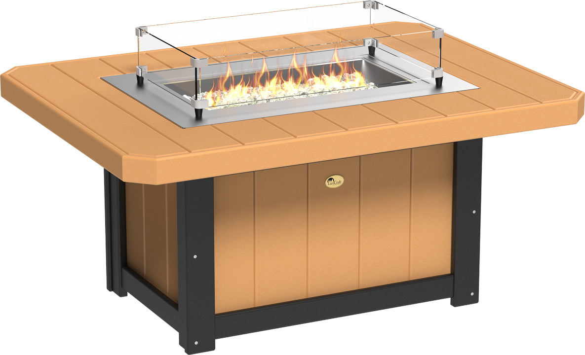 LuxCraft Lumin 51" Rectangular Fire Pit