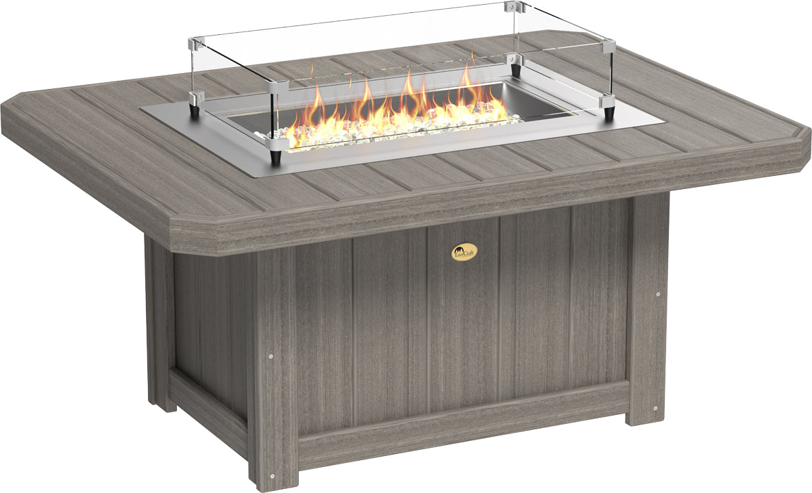 LuxCraft Lumin 51" Rectangular Fire Pit