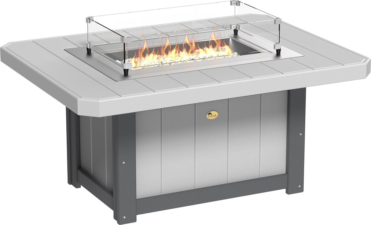 LuxCraft Lumin 51" Rectangular Fire Pit