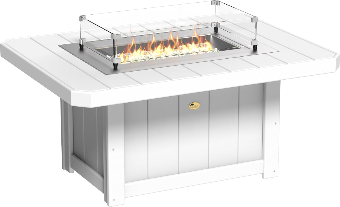 LuxCraft Lumin 51" Rectangular Fire Pit