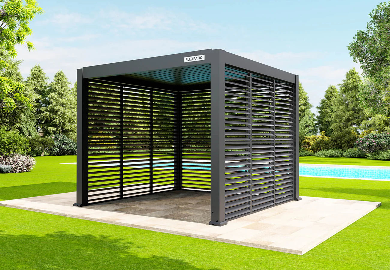 FlexPatio Privacy Shutter Wall